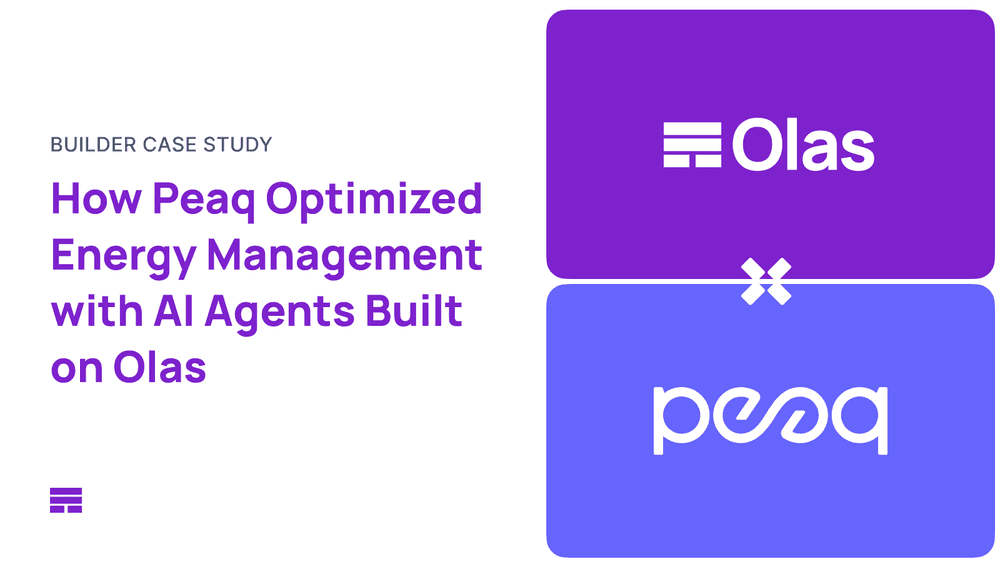 How Peaq Optimized Energy Management with AI Agents Built on Olas